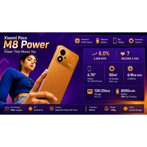 Xiaomi Poco M8 Power price in Bangladesh